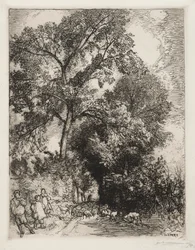 Návrat stáda, Crèvecoeur, 1913.