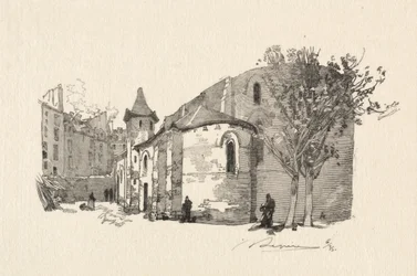 St. Julien le Vauvre, Vnější pohled.