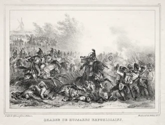Album pro rok 1833: Charge of Republican Hussars