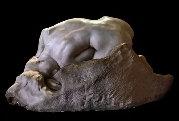 Socha Danaide od Augusta Rodina (1840-1917) Paříž 19. století, Musee Rodin