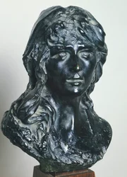 Mignon (Portrét Rose Beuretové), od Augusta Rodina (1840-1917), portrét