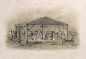 Výroba cementu Od: Stavba katedrály svatého Izáka, 1845