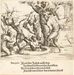 Joseph hozen do studny, 1549.