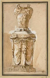 Návrh monumentální vázy