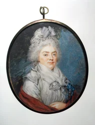 Portrét princezny Darie Petrovna Saltykové (1739-1802), její Chernysheva