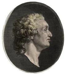 Portrét Marie Jean Antoine Nicolas de Cartat, markýz de Condorcet (1743 - 1794) po Augustinu Saint-Aubinovi - 1736-1807 -