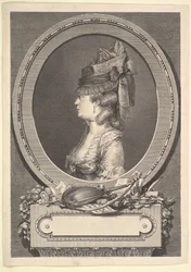 Portrét Adrienne-Sophie Marquise de ***, 1779.
