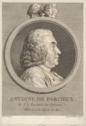 Portrét Antoine de Parcieux, 1771.
