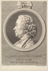 Portrét Charles-Antoine Jombert, 1770.