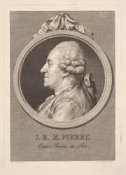 Portrét Jean-Baptiste-Marie Pierra, 1775.