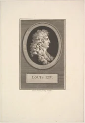 Portrét Ludvíka XIV., 1779.