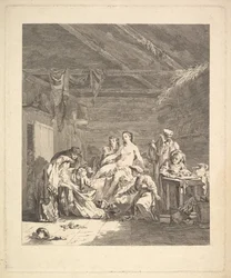 Viněta prvního dílu, strana 165: Využití Rusů po svatbě a před svatbou..., 1767.