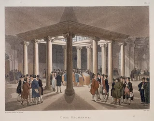 Coal Exchange, Londýn, 1808