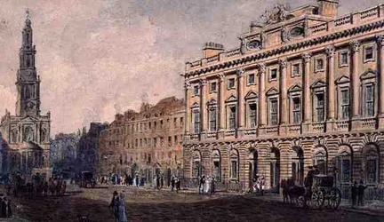 Somerset House (akvarel na papíře)