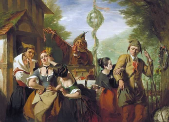 „Scéna ze Zimní pohádky“, 1845