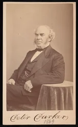 Portrét Petera Parkera 1804-1888, 1869.