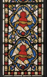 Seraphim, kaple Nejsvětější svátosti, kolem roku 1845 (vitráže)