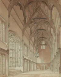 Interiér College Hall