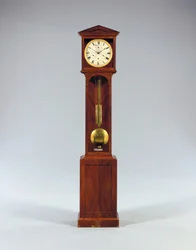 Měsíc trvající bodenstanduhr s časovou rovnicí a úplným kalendářem, 1806