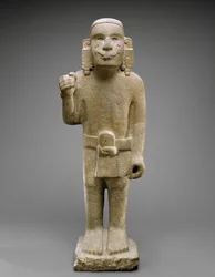 Standard-Bearer, Late Post Classic, 1200-1521 (vulkanický kámen)