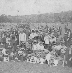 Drsný a připravený New York, USA, 1888.
