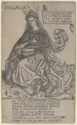 Libyjská Sibyla, c. 14701480.