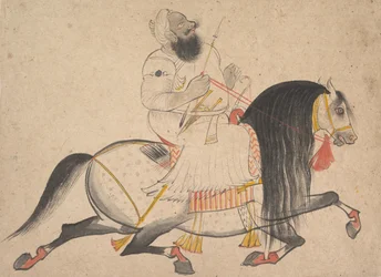 Jezdecký portrét šlechtice, ca. 1775.