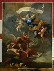 Triumf času (malba na plátně)