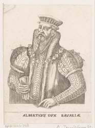 Portrét Albrechta V., vévody bavorského