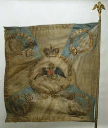 Prapor Semenovského pluku plavčíků, po roce 1825