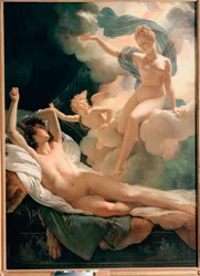 „Morpheus a Iris“, obraz Pierra-Narcisse Guérina (1774-1833), 1811, Petrohrad, Ermitáž