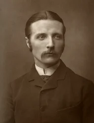 William Archer , britský spisovatel a kritik, 1886.