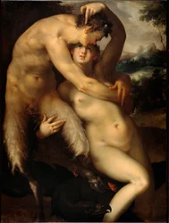 Jupiter a Antiopé, kolem roku 1596