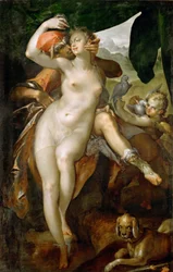 Venuše a Adonis