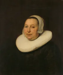 Maria Pietersdr de Leest († 1652), manželka Samuela van Lansbergena