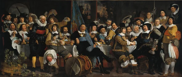 Oslava míru v Münsteru, 18. června 1648, v sídle kuší civi