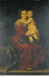Podle Bartolomé-Estebana Murilla - Panna s dítětem, asi 1660 - asi 1699