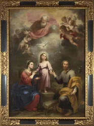 Nebeská a pozemská Trojice, Pedroso Murillo, kolem 1680
