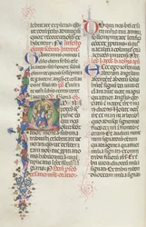 Missale: Fol. 322v: Panna mezi apoštoly a svatými, 1469.