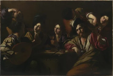 Tavern Scene, asi 1619.
