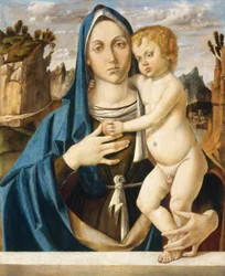 Madonna a dítě, c. 1490.