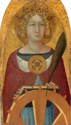 Svatá Kateřina Alexandrijská, c. 13351340.