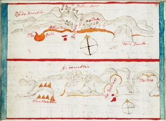 Mapa Santiago Astata a Bahia Ventosa