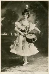 Adelina Genee, britská baletní tanečnice dánského původu, c1906.