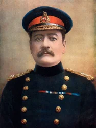 Generálmajor ETH Hutton, velící 1. jízdní brigádě, Jižní Afrika, 1902.