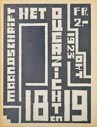 Obálka vydání časopisu „The Overview“ z roku 1923, 1923