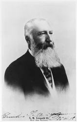 Portrét Leopolda II. (1835-1909), belgického krále