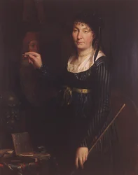 Portrét umělce (Autoportrét?) 1800 (olej na plátně)