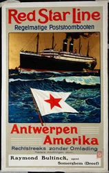 Red Star Line, Antverpy, Amerika, kolem roku 1899