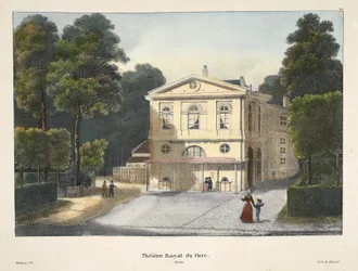 Royal Park Theatre, cca 1895 (fotochrom)